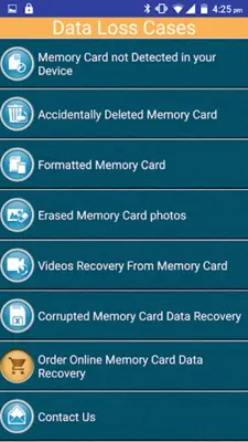 Memory Card Data Recovery Help android App screenshot 12