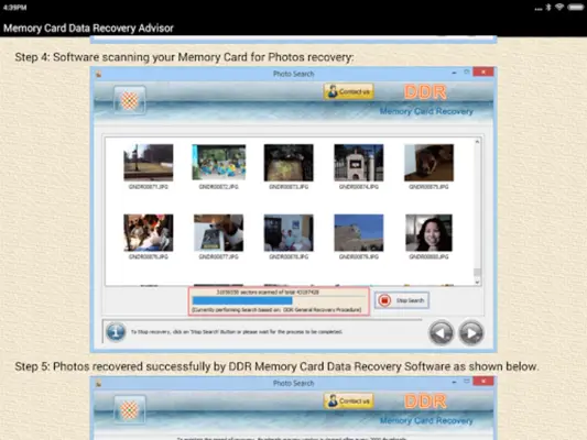 Memory Card Data Recovery Help android App screenshot 2