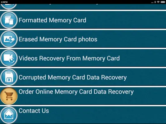 Memory Card Data Recovery Help android App screenshot 6