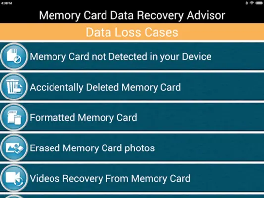 Memory Card Data Recovery Help android App screenshot 7